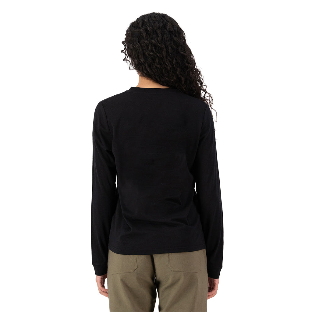 Icon Merino Long Sleeve - Black