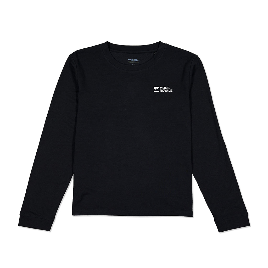 Icon Merino Long Sleeve - Black