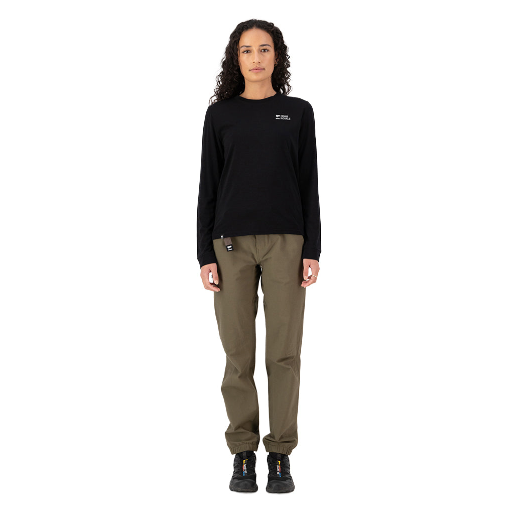 Icon Merino Long Sleeve - Black