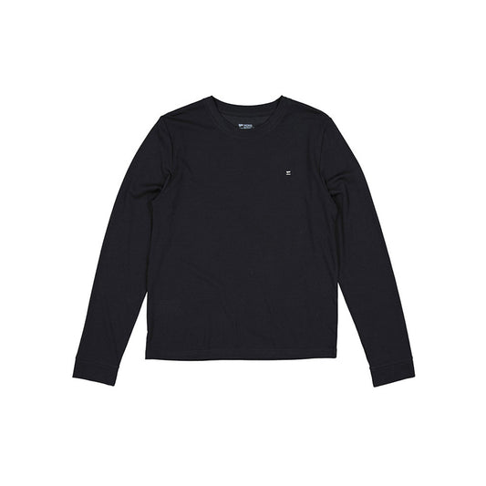 Womens Icon Merino Long Sleeve Black