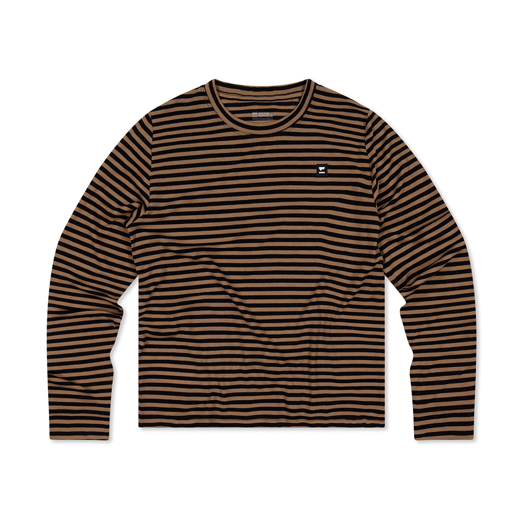 Icon Merino Long Sleeve - MR Stripe Toffee