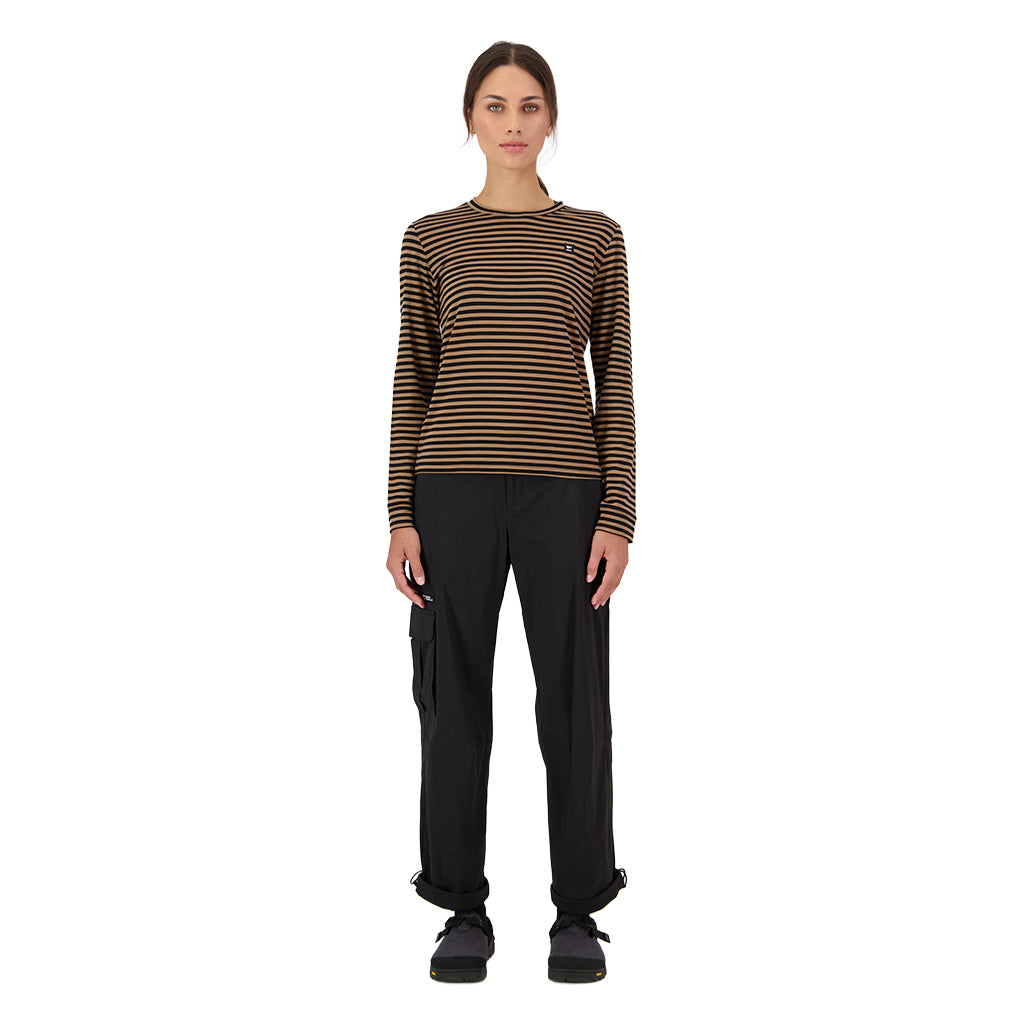 Icon Merino Long Sleeve - MR Stripe Toffee