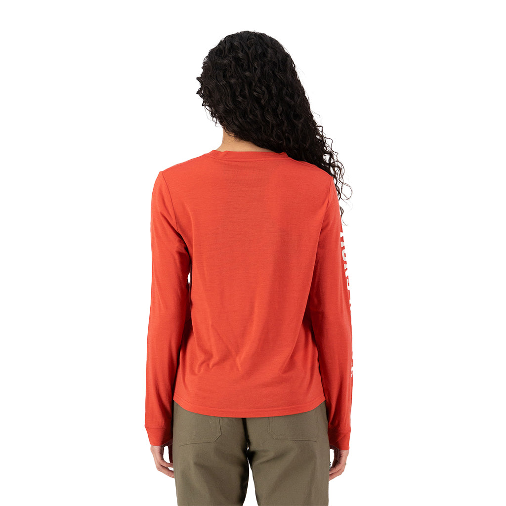 Icon Merino Long Sleeve - Cranberry