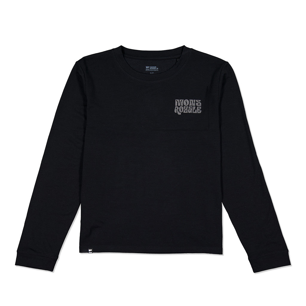 Icon Merino Long Sleeve - Black