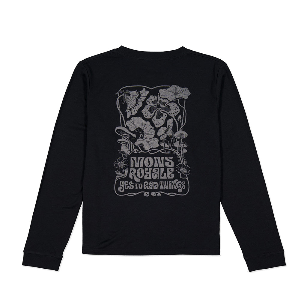 Icon Merino Long Sleeve - Black