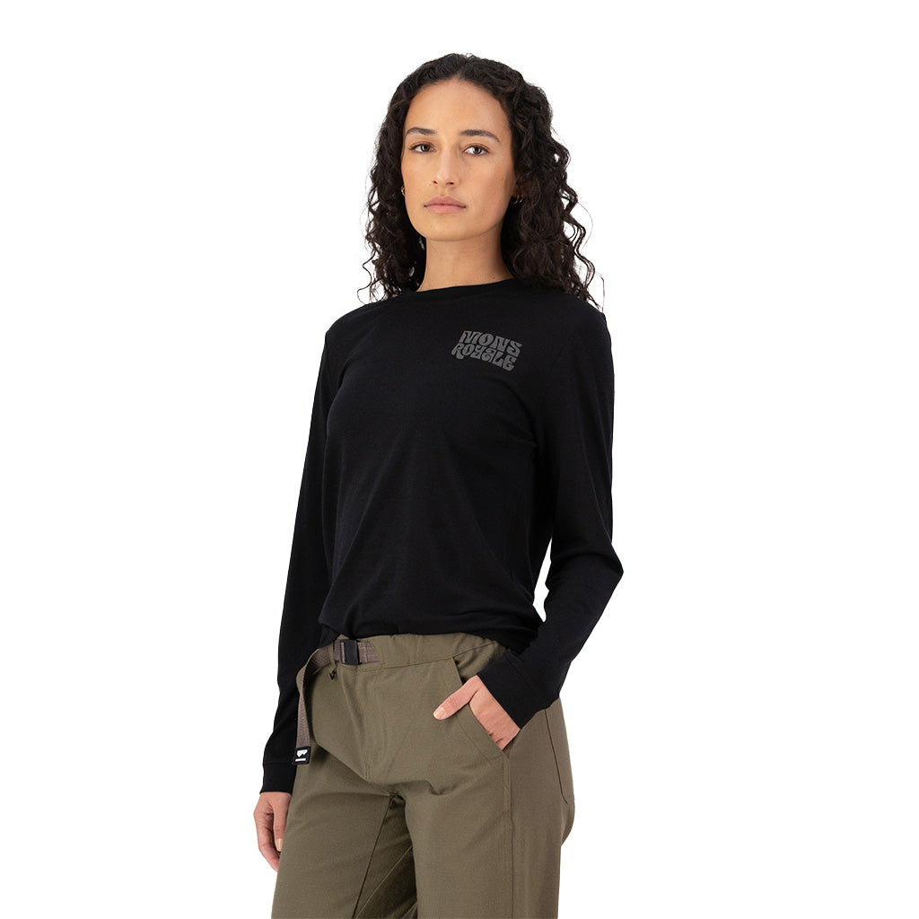 Icon Merino Long Sleeve - Black