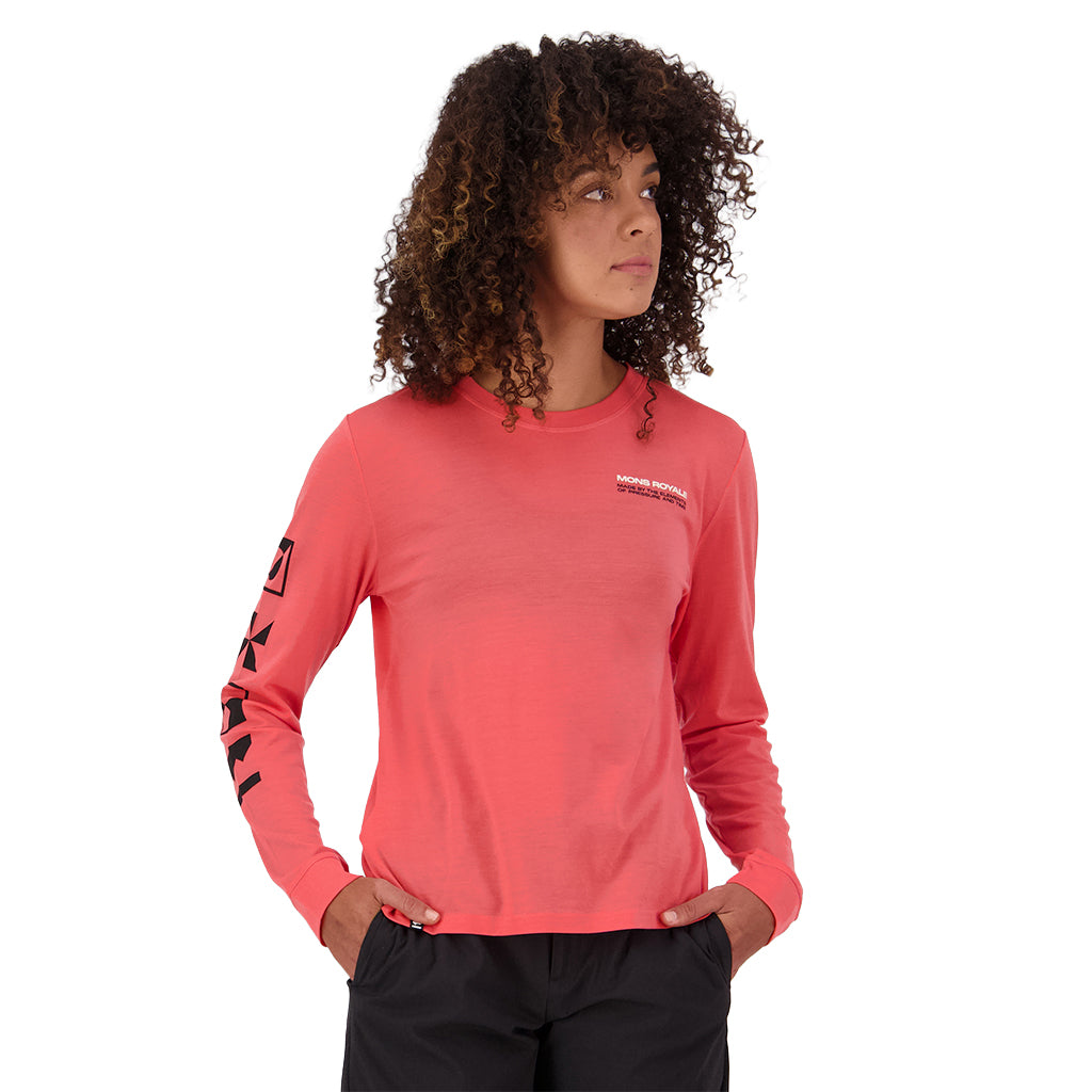 Icon Merino Long Sleeve - Watermelon