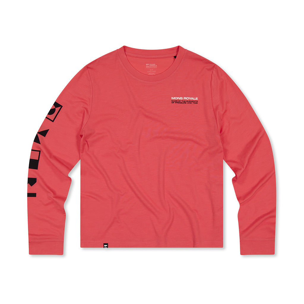 Icon Merino Long Sleeve - Watermelon