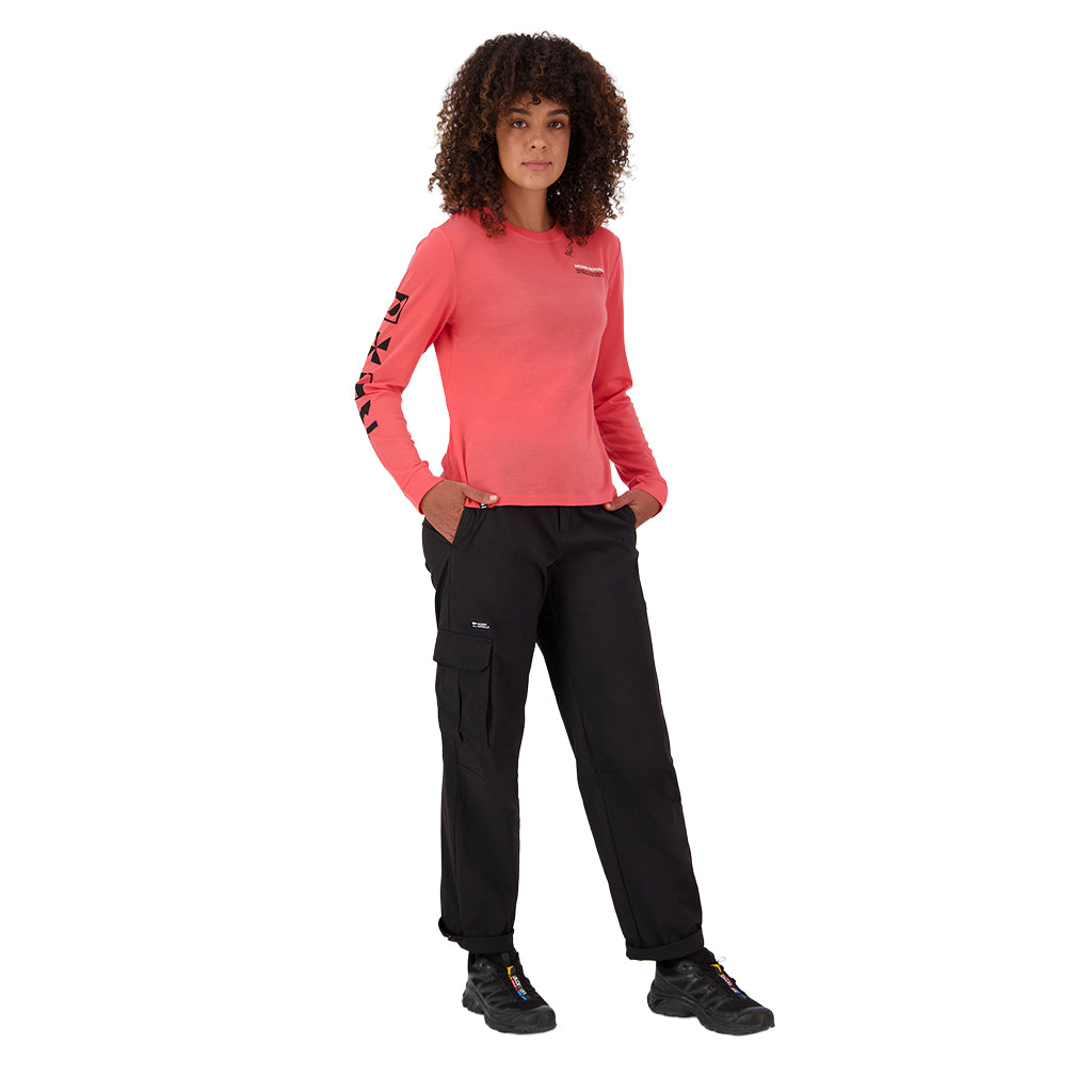 Icon Merino Long Sleeve - Watermelon