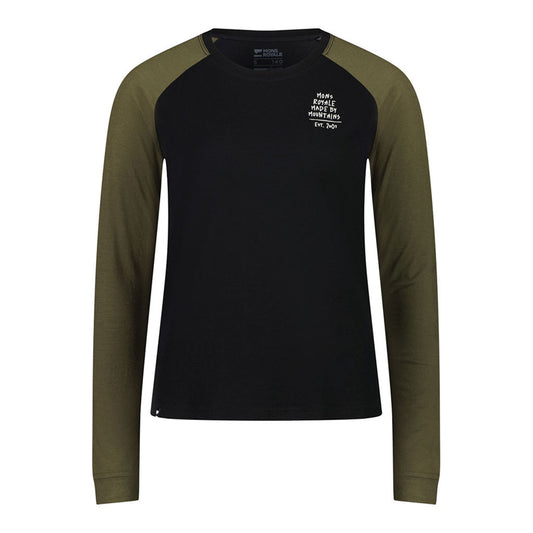 Icon Raglan - Dark Olive / Black