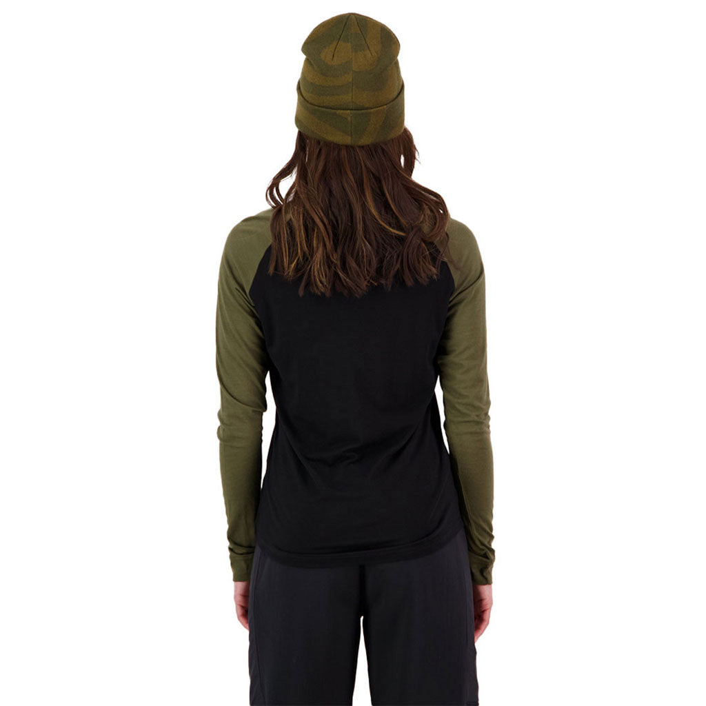 Icon Raglan - Dark Olive / Black