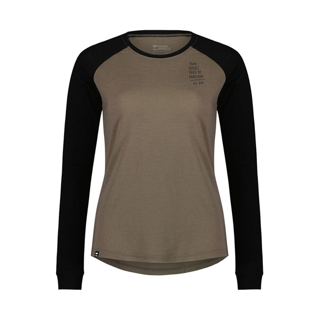 Icon Raglan - Walnut / Black