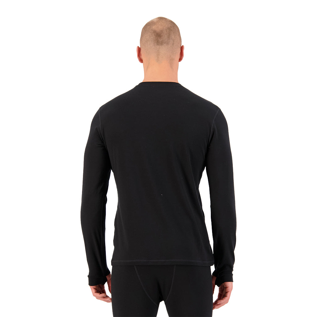 Cascade Merino Base Layer Long Sleeve - Black