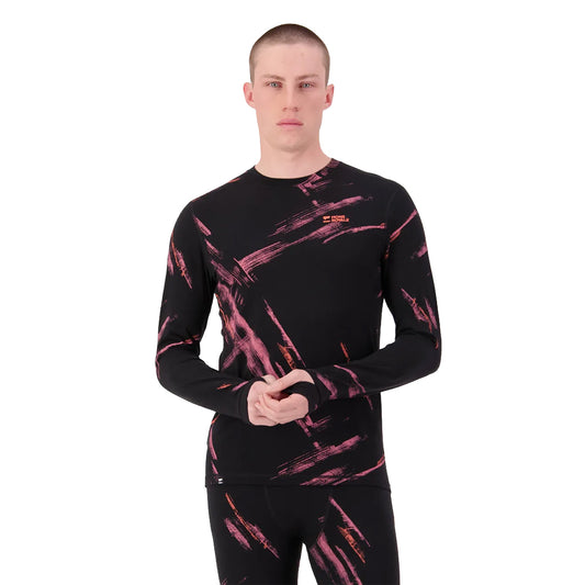 Cascade Merino Base Layer Long Sleeve - Airbrush