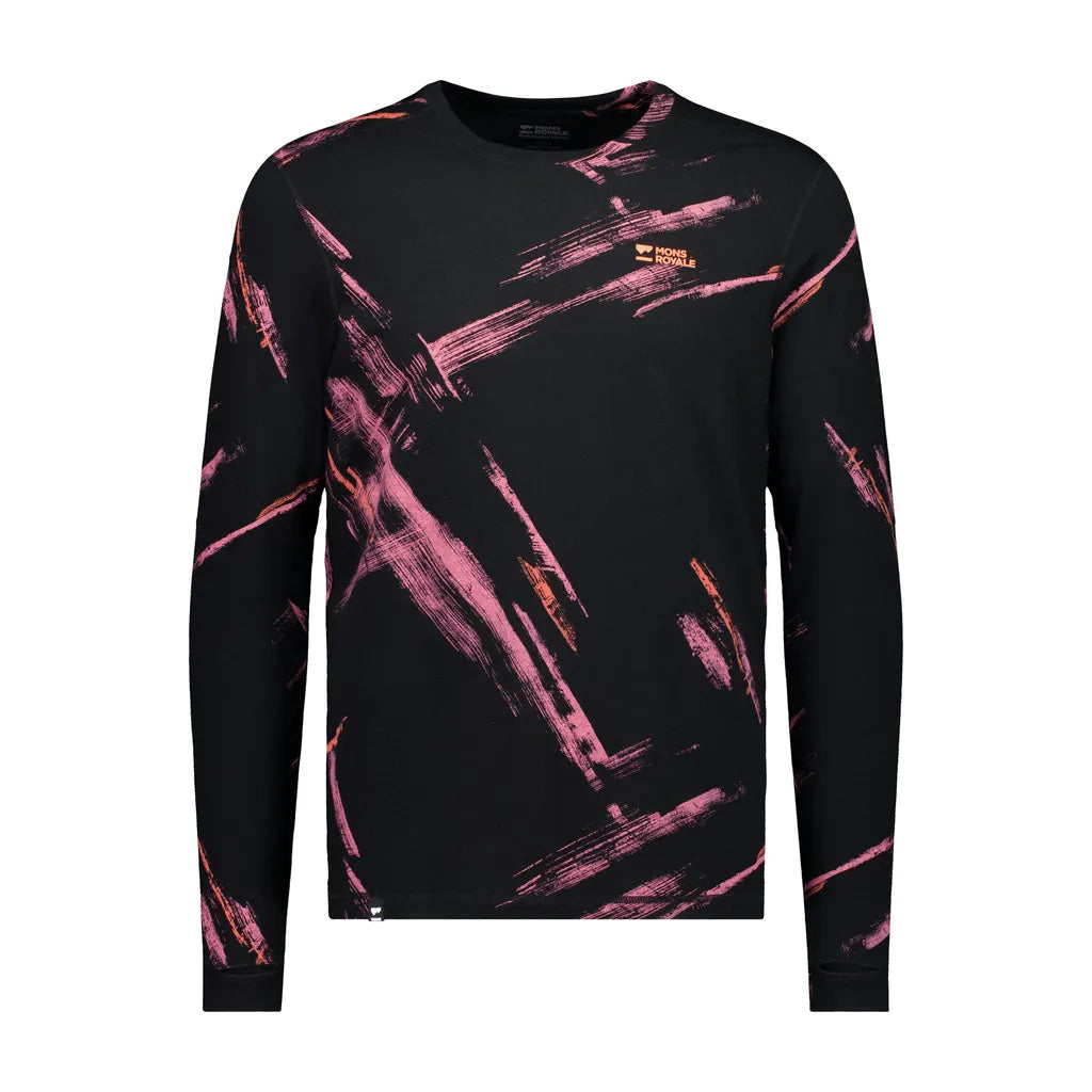 Cascade Merino Base Layer Long Sleeve - Airbrush