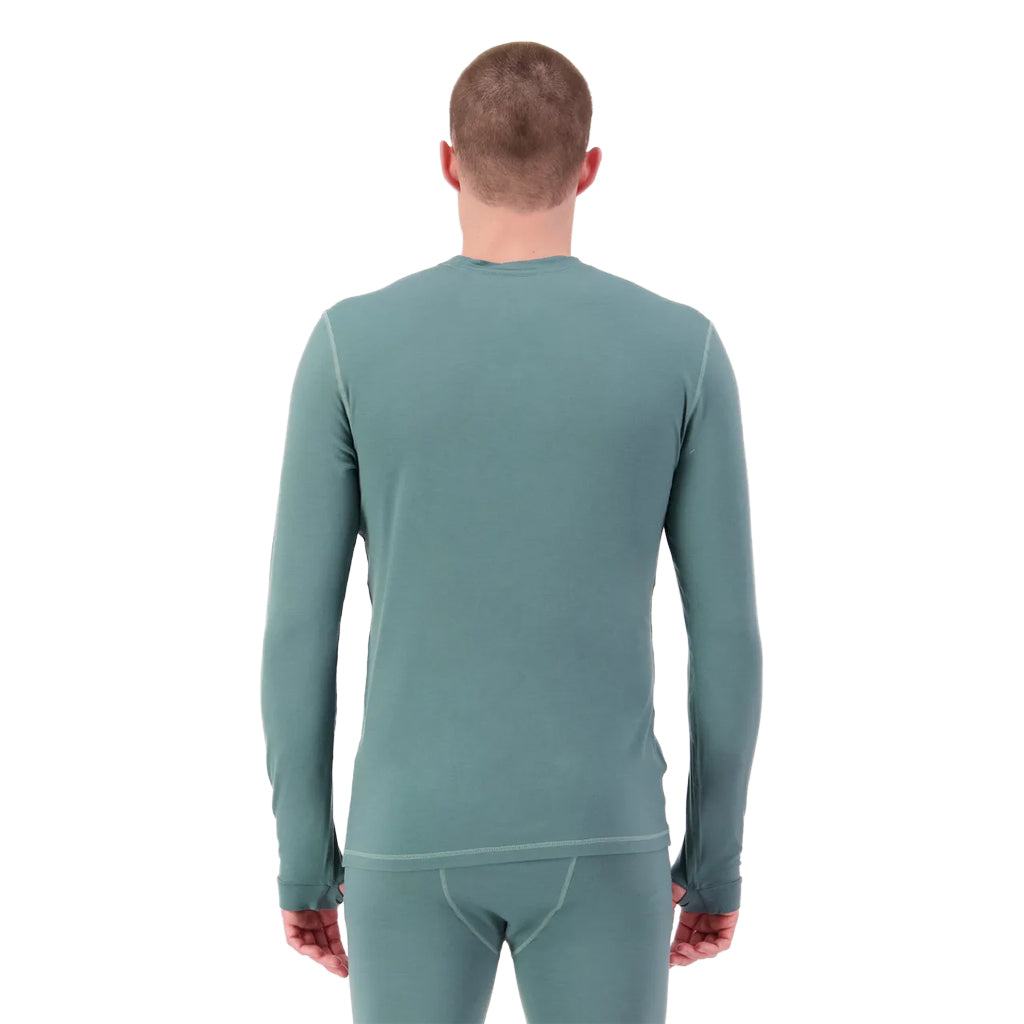 Cascade Merino Base Layer Long Sleeve - Burnt Sage