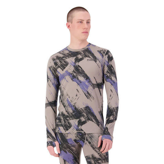 Cascade Merino Base Layer Long Sleeve - Paintbrush Blue