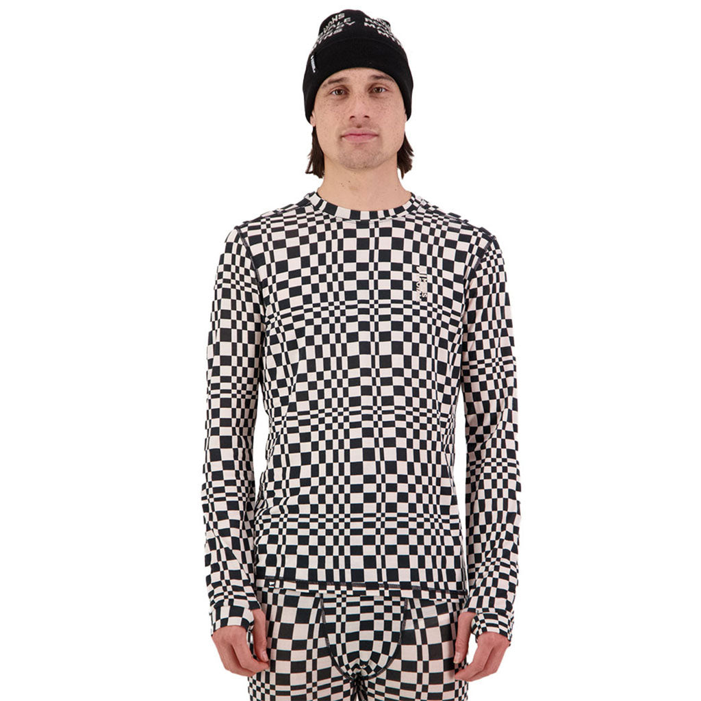 Cascade Merino Flex 200 LS - Checkers