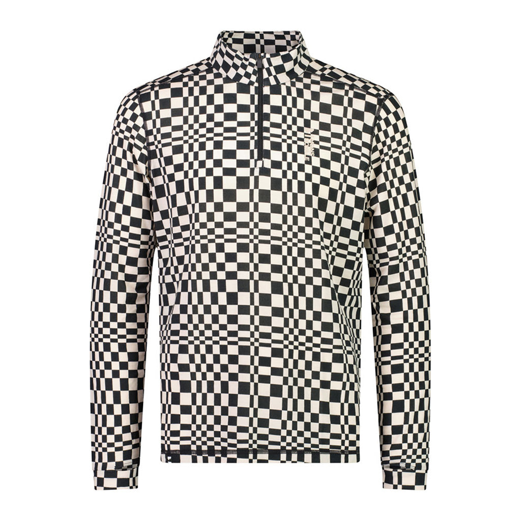 Cascade Merino Flex 200 1/4 Zip - Checkers