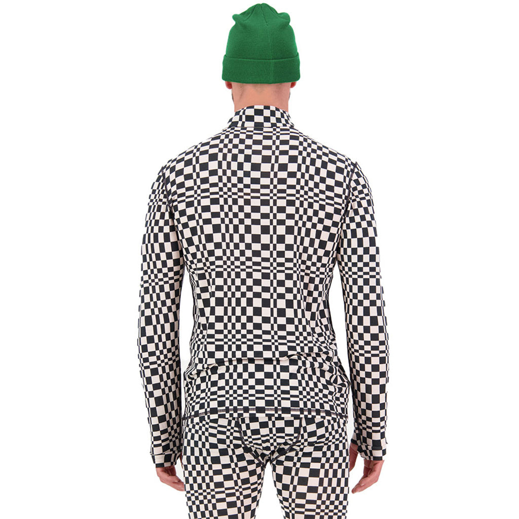 Cascade Merino Flex 200 1/4 Zip - Checkers