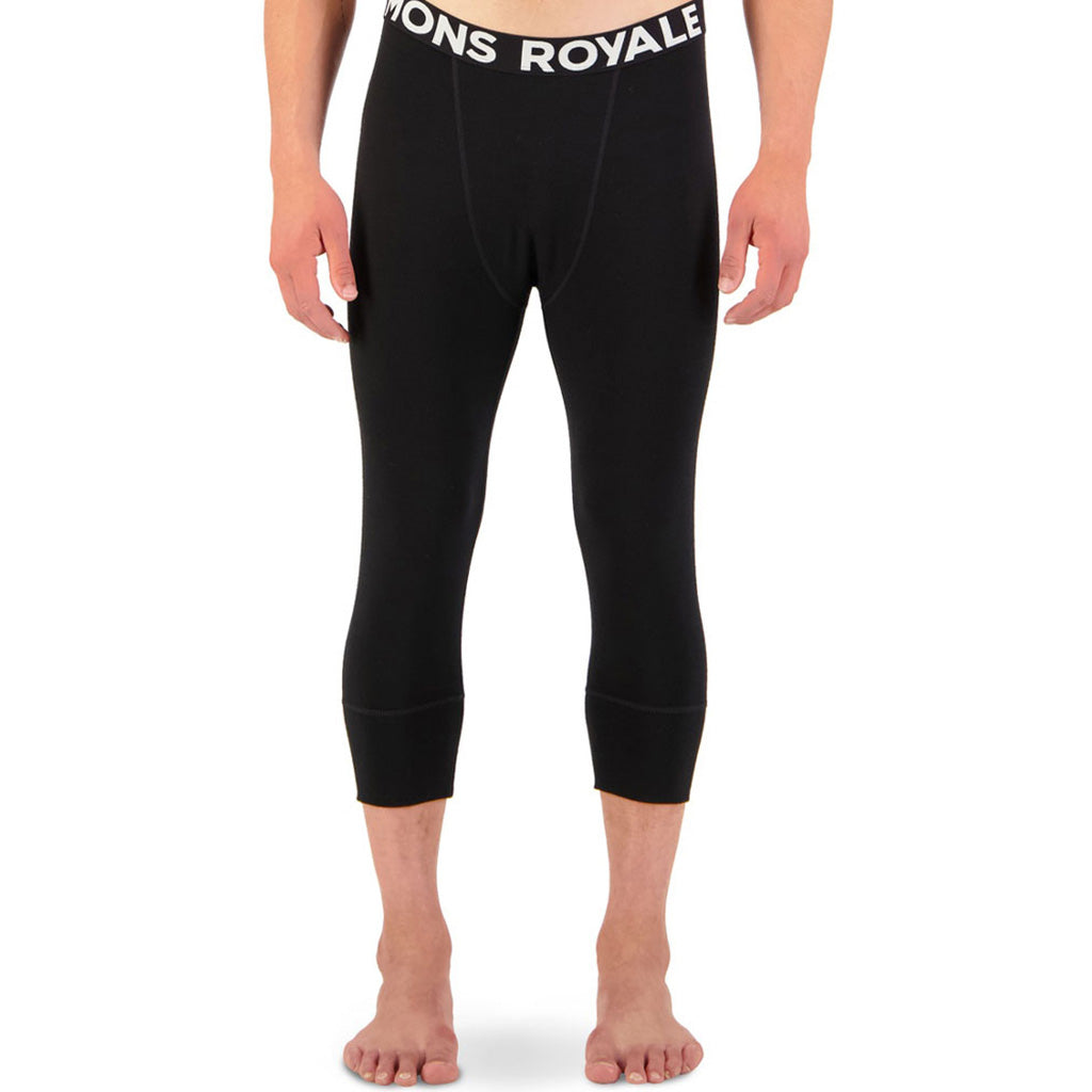 Cascade Merino Flex 200 3/4 Legging Black
