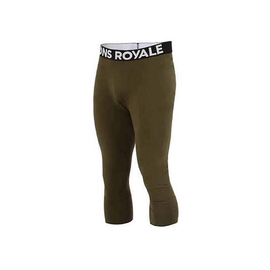 Cascade Merino Flex 200 3/4 Legging Dark Olive
