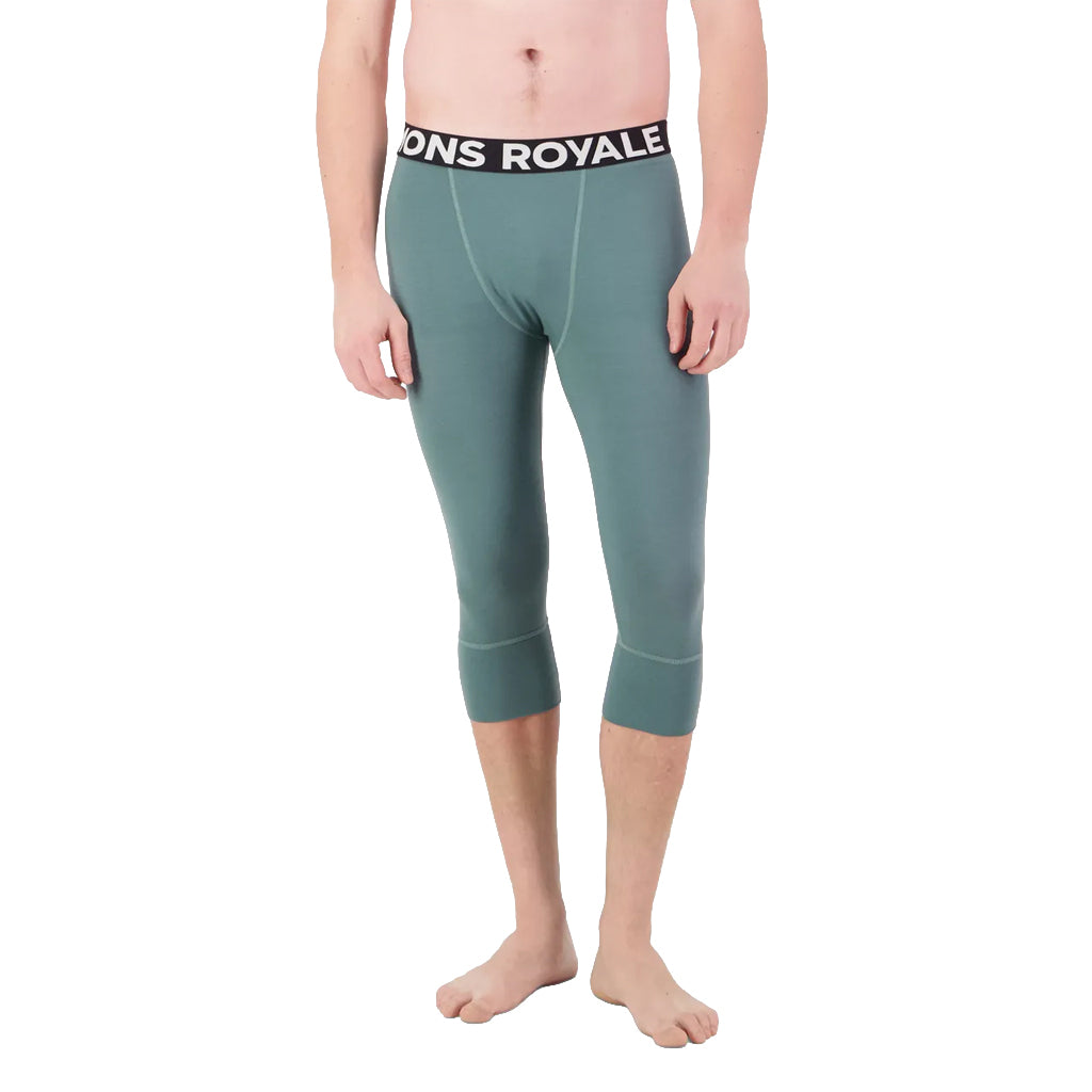 Cascade Merino Base Layer 3/4 Legging - Burnt Sage
