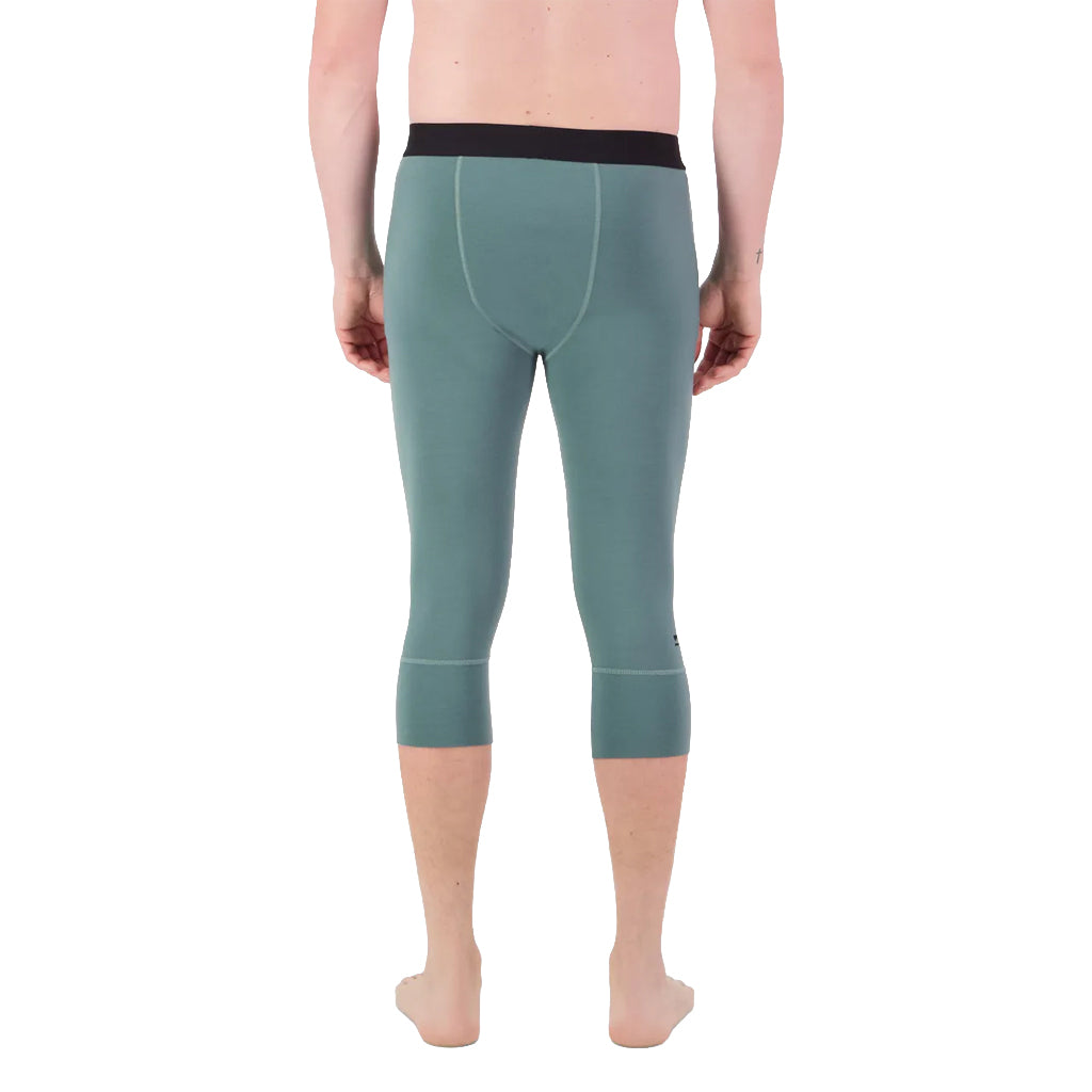 Cascade Merino Base Layer 3/4 Legging - Burnt Sage