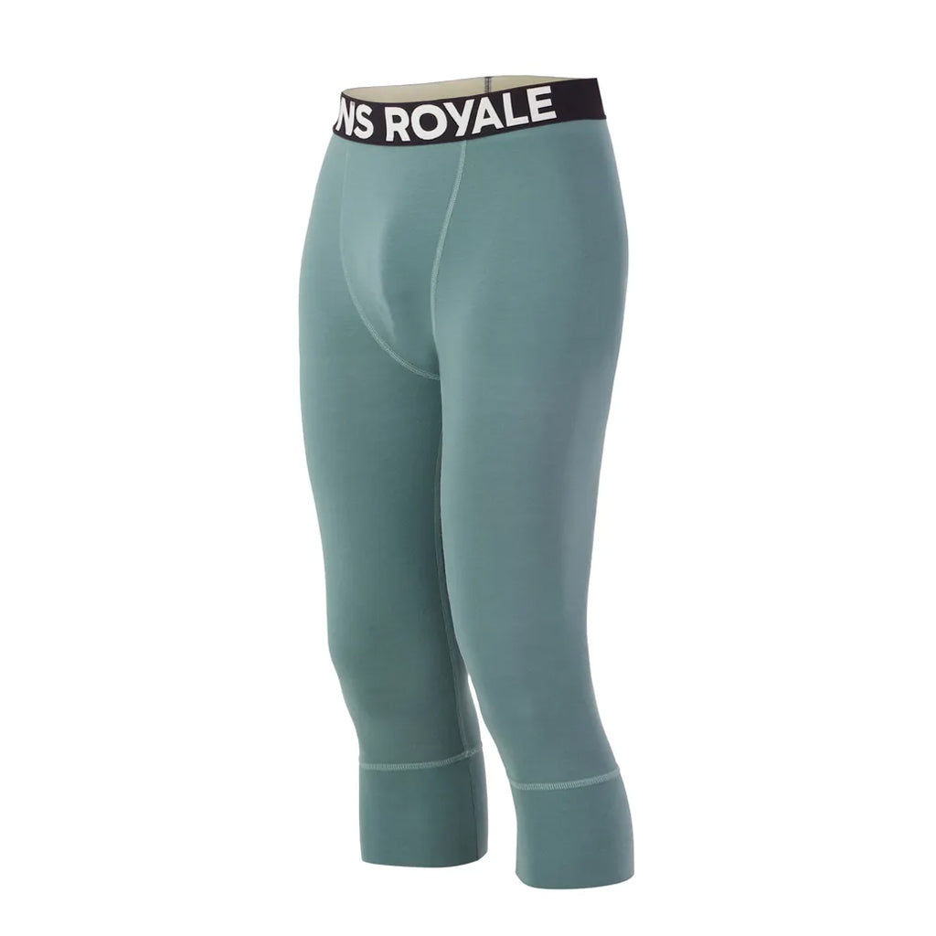 Cascade Merino Base Layer 3/4 Legging - Burnt Sage