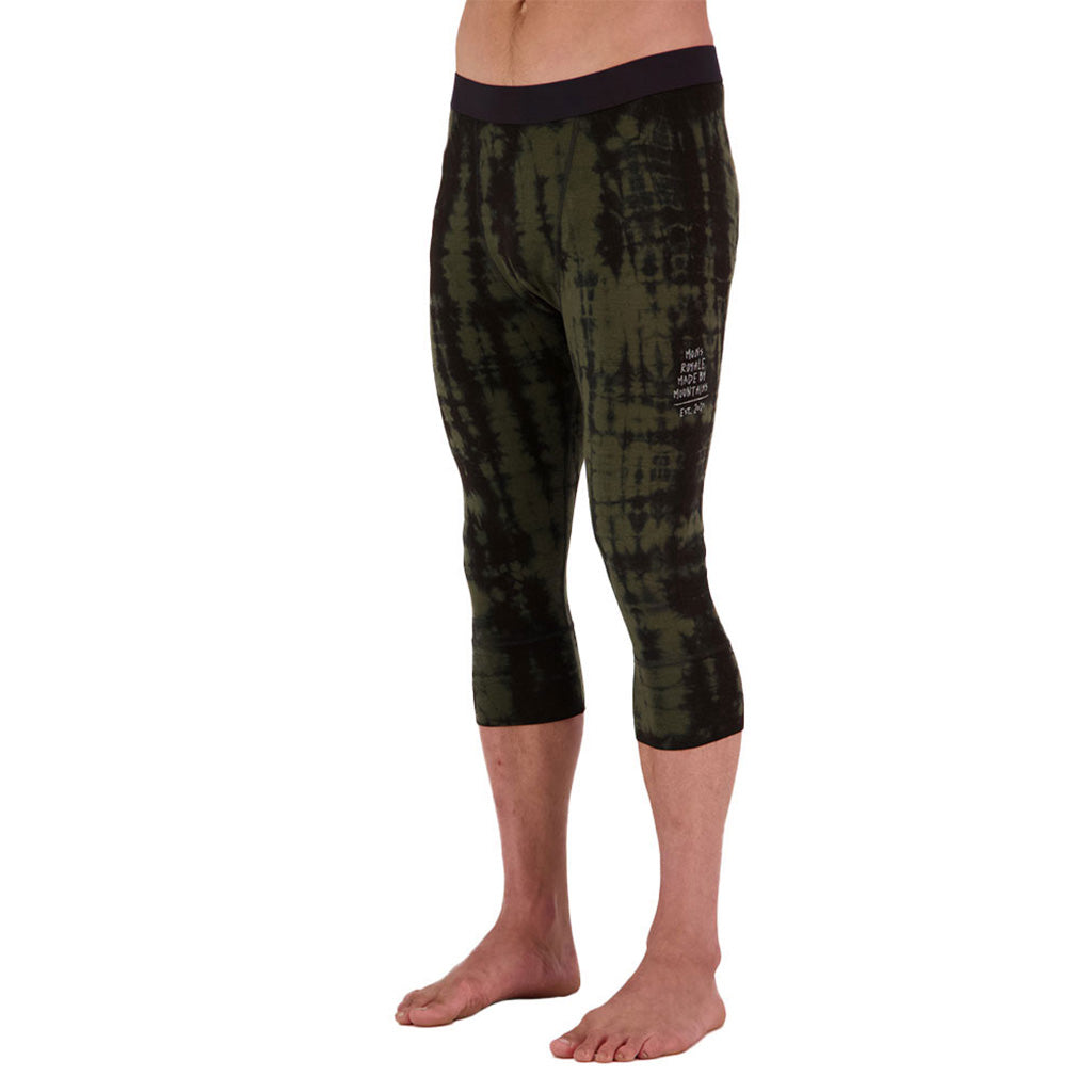 Cascade Merino Flex 200 3/4 Legging - Olive TD
