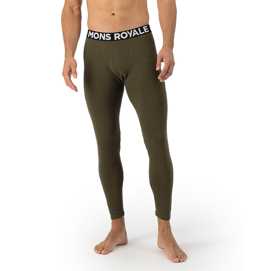 Cascade Merino Flex 200 Legging Dark Olive