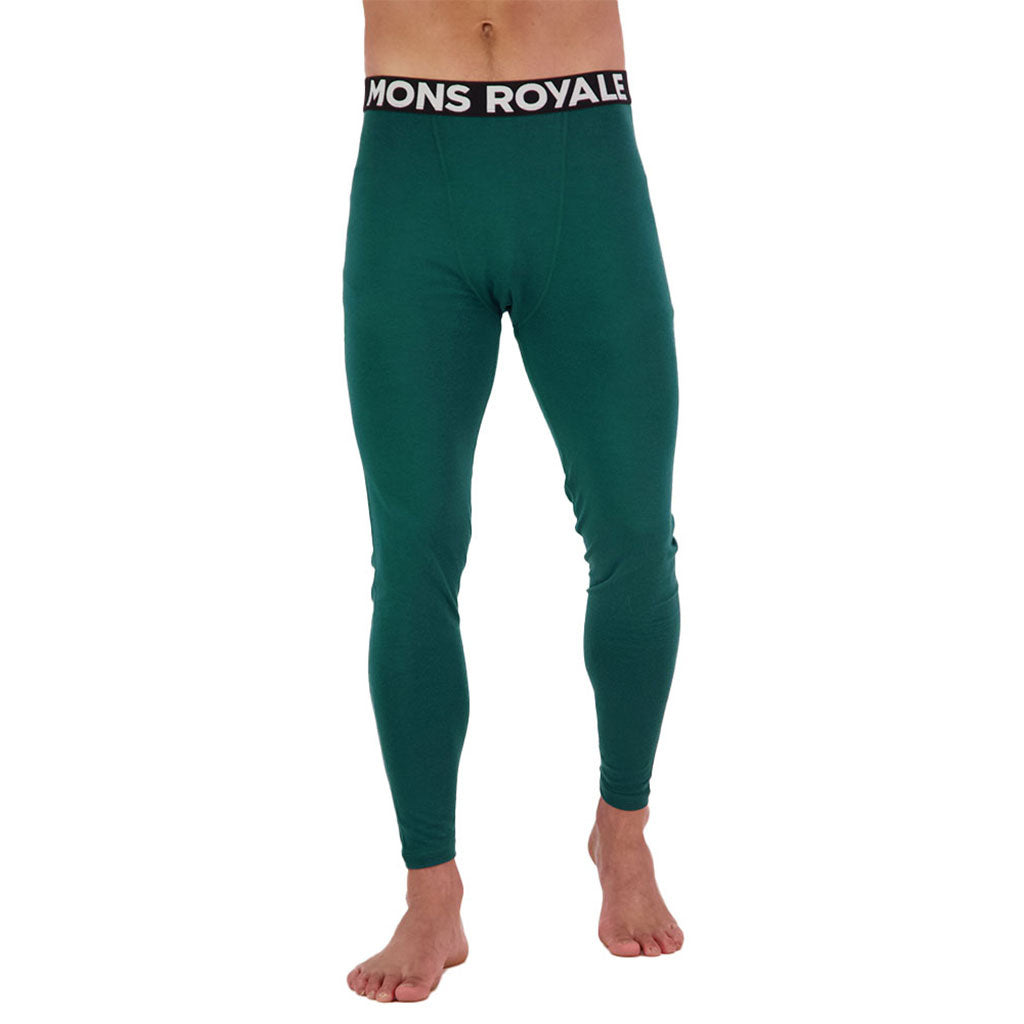 Cascade Merino Flex 200 Legging - Evergreen