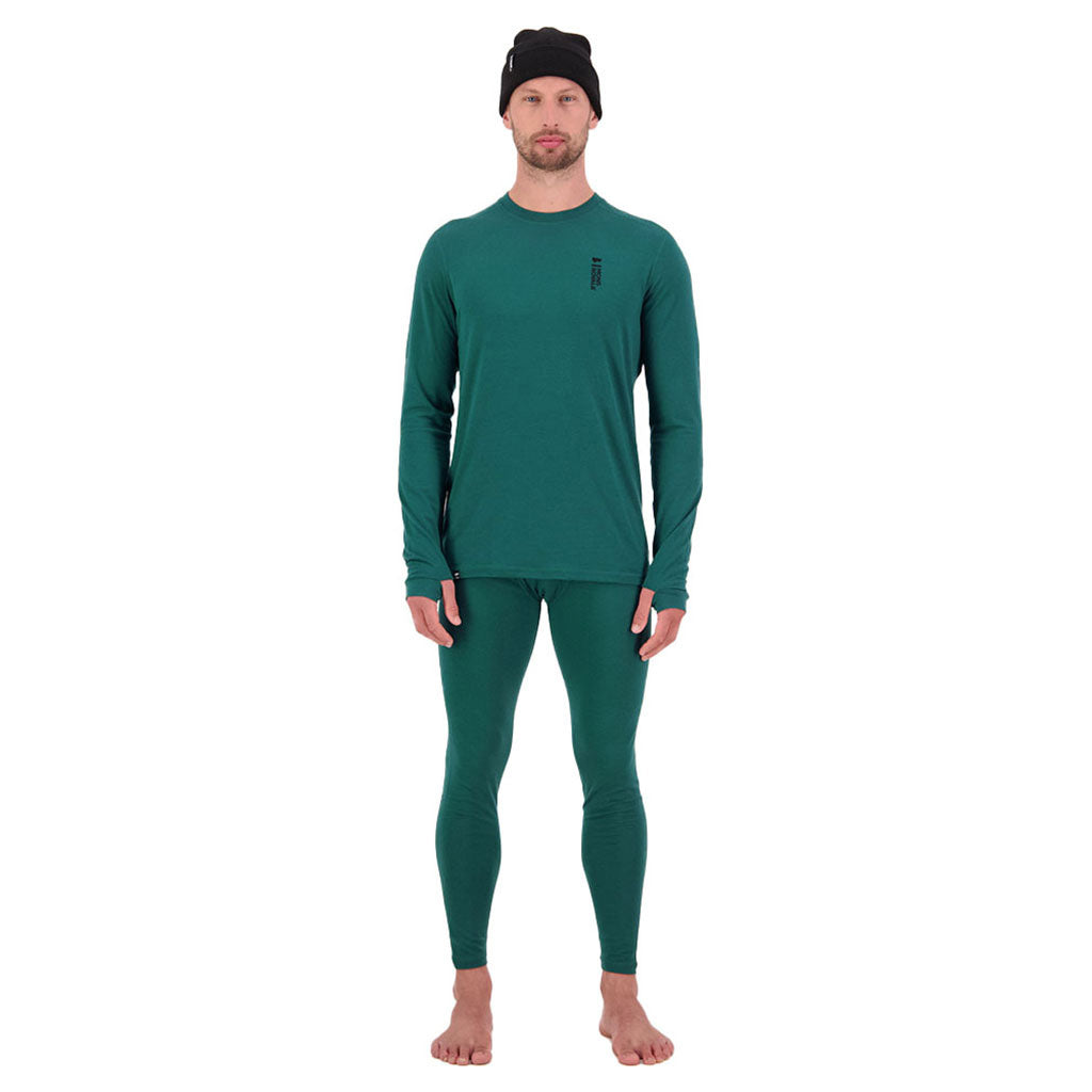 Cascade Merino Flex 200 Legging - Evergreen