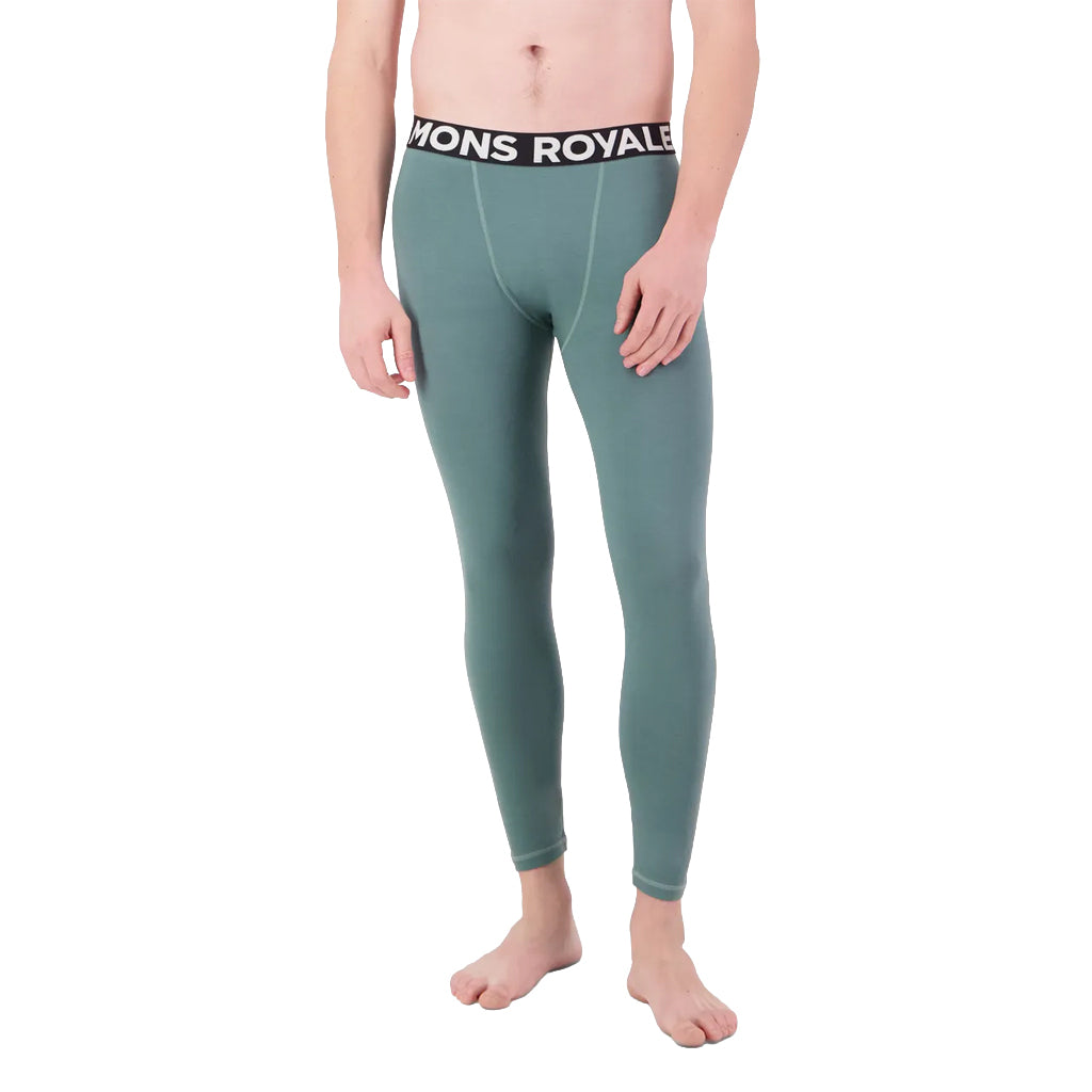 Cascade Merino Base Layer Legging - Burnt Sage