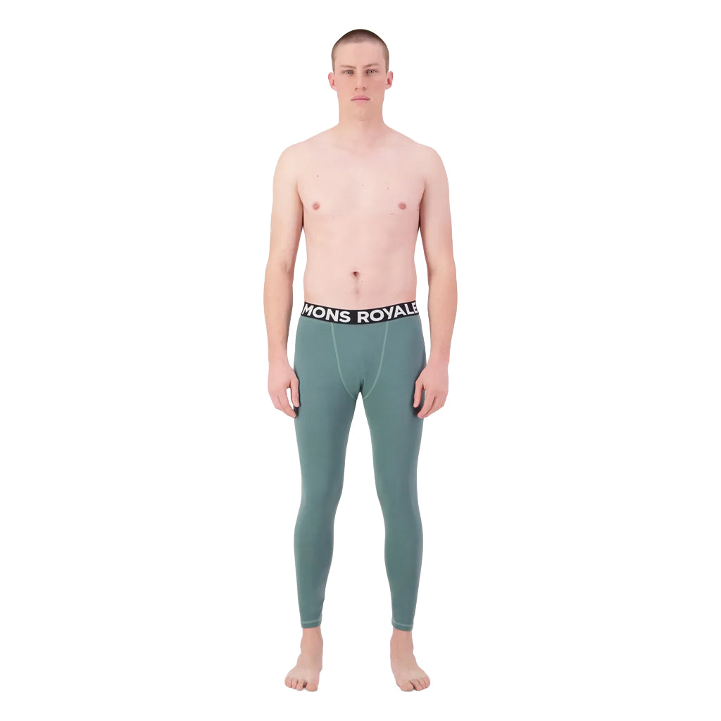Cascade Merino Base Layer Legging - Burnt Sage