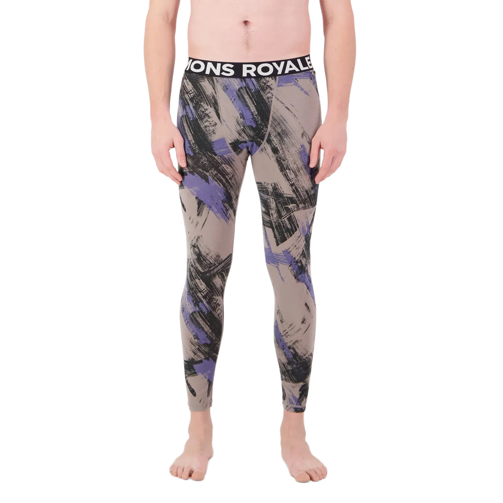 Cascade Merino Base Layer Legging - Paintbrush Blue