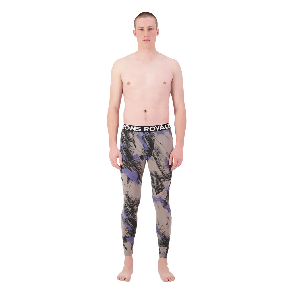 Cascade Merino Base Layer Legging - Paintbrush Blue