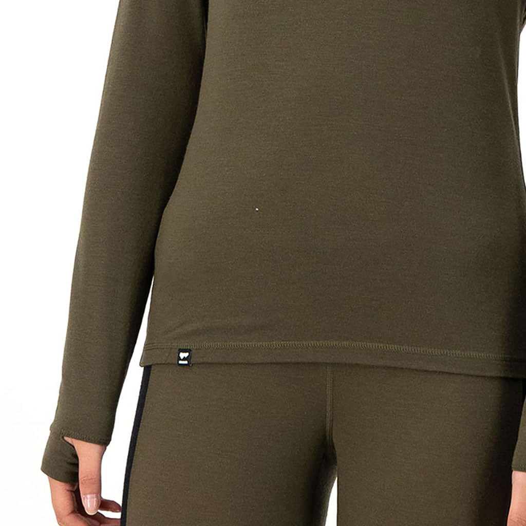 Cascade Merino Flex 200 LS Dark Olive