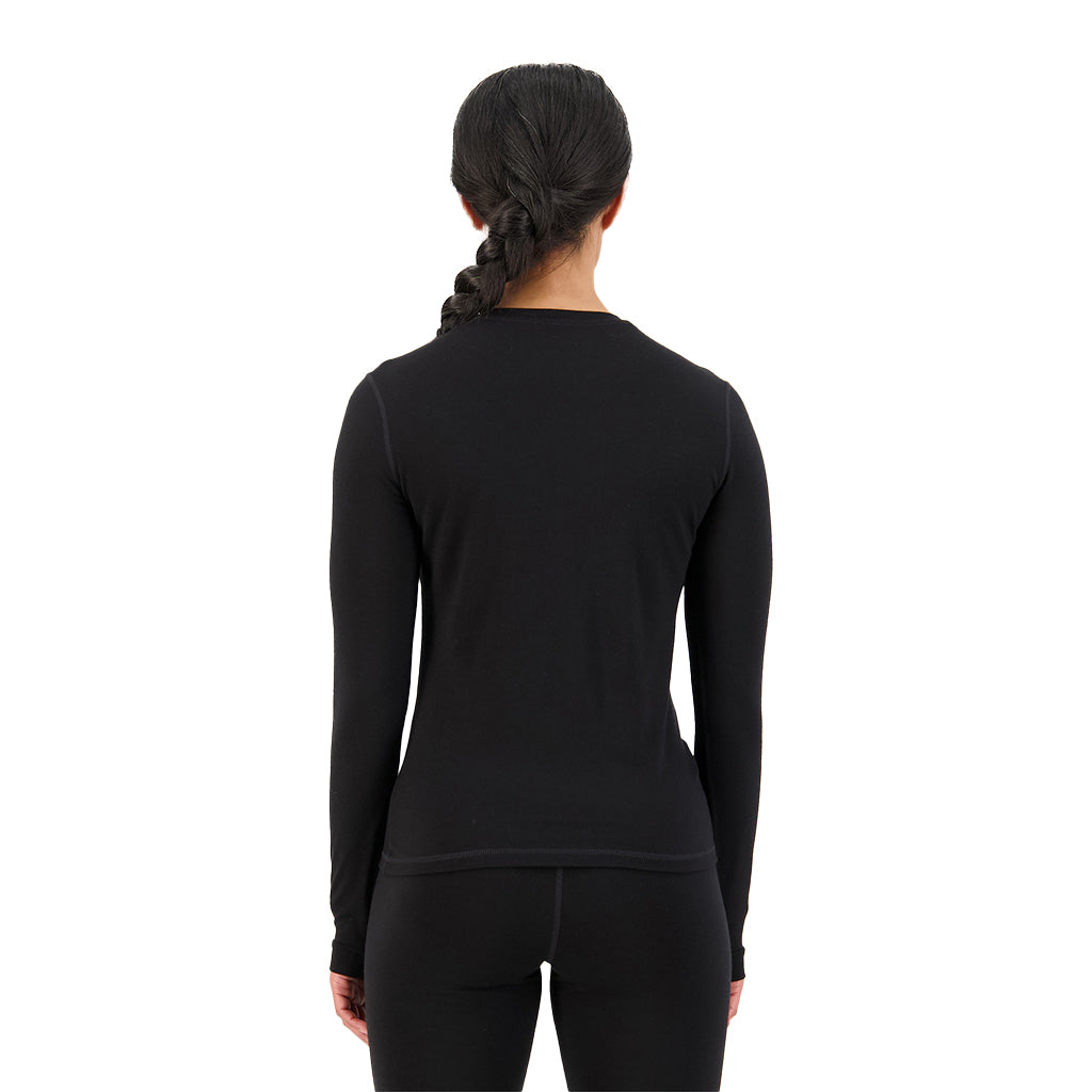 Cascade Merino Base Layer Long Sleeve - Black