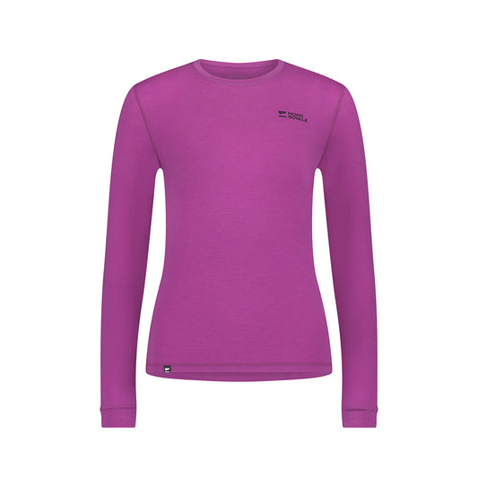 Cascade Merino Base Layer Long Sleeve - Purple Bol