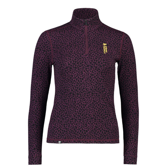 Cascade Merino Flex 200 1/4 Zip Winter Leopard