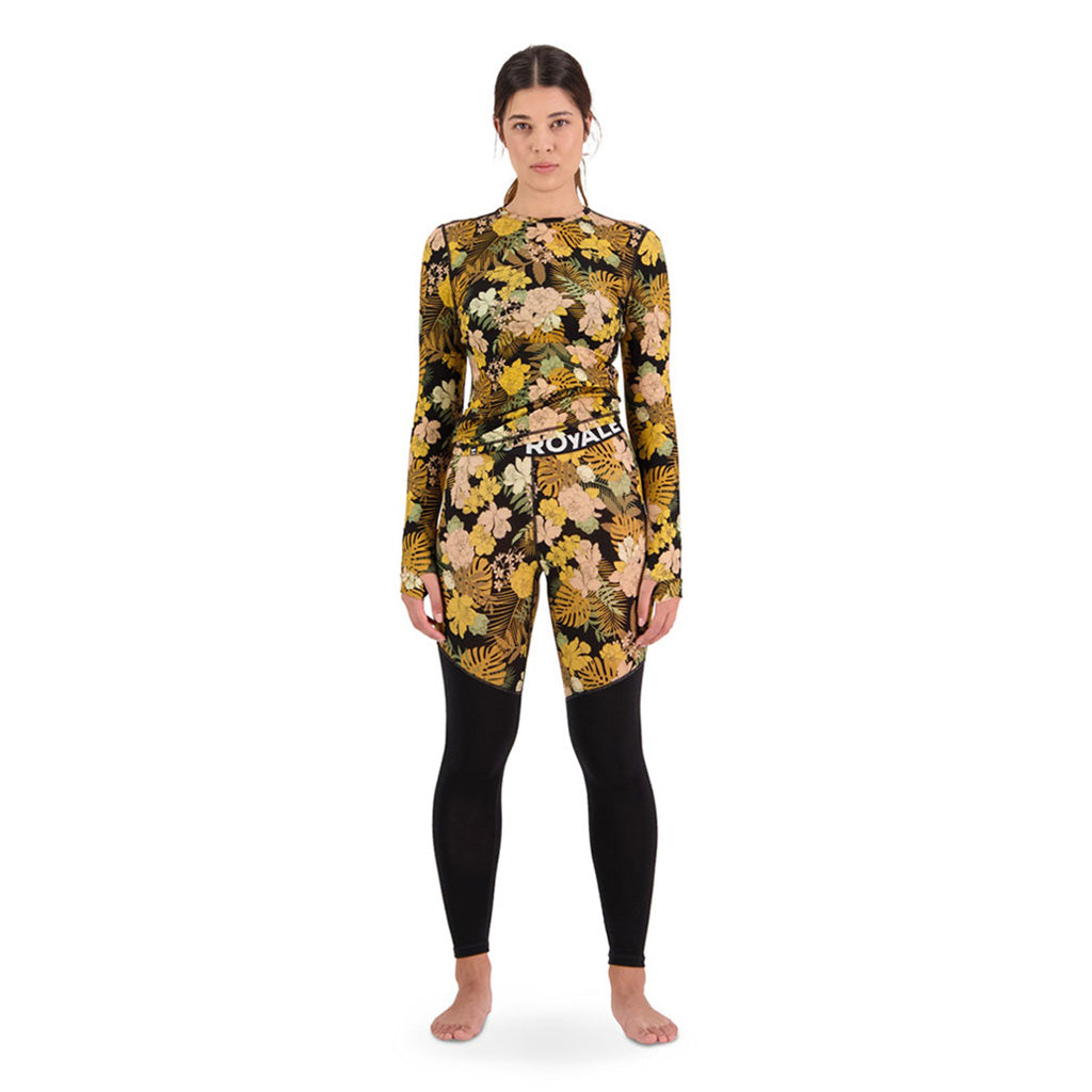 Cascade Merino Flex 200 Legging Floral Camo