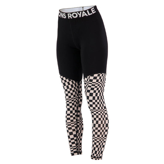 Cascade Merino Flex 200 Legging - Checkers