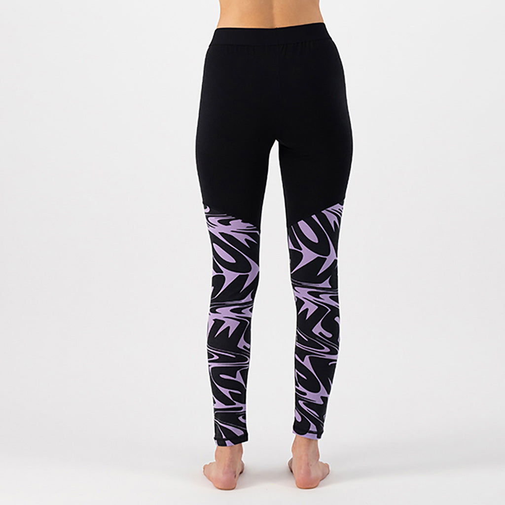 Cascade Merino Flex 200 Legging Signal Lost Lupin