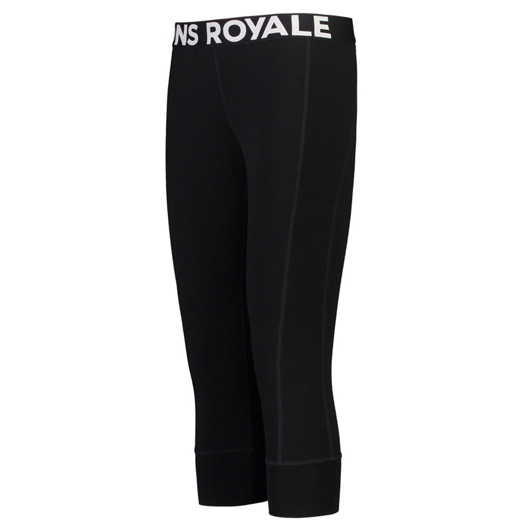 Cascade Merino Flex 200 3/4 Legging Black
