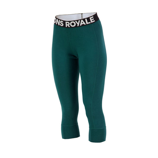 Cascade Merino Flex 200 3/4 Legging - Evergreen