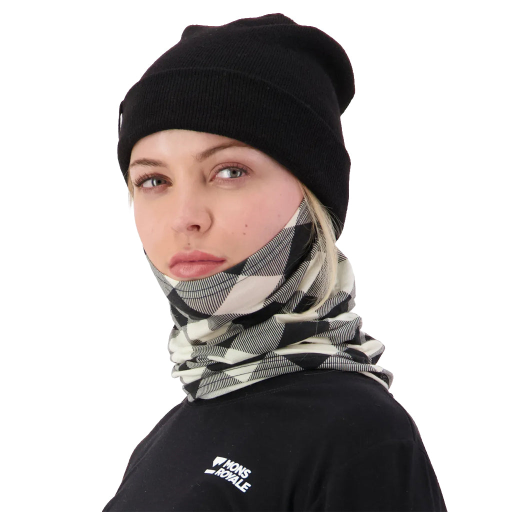 Daily Dose Merino Neckwarmer - Check