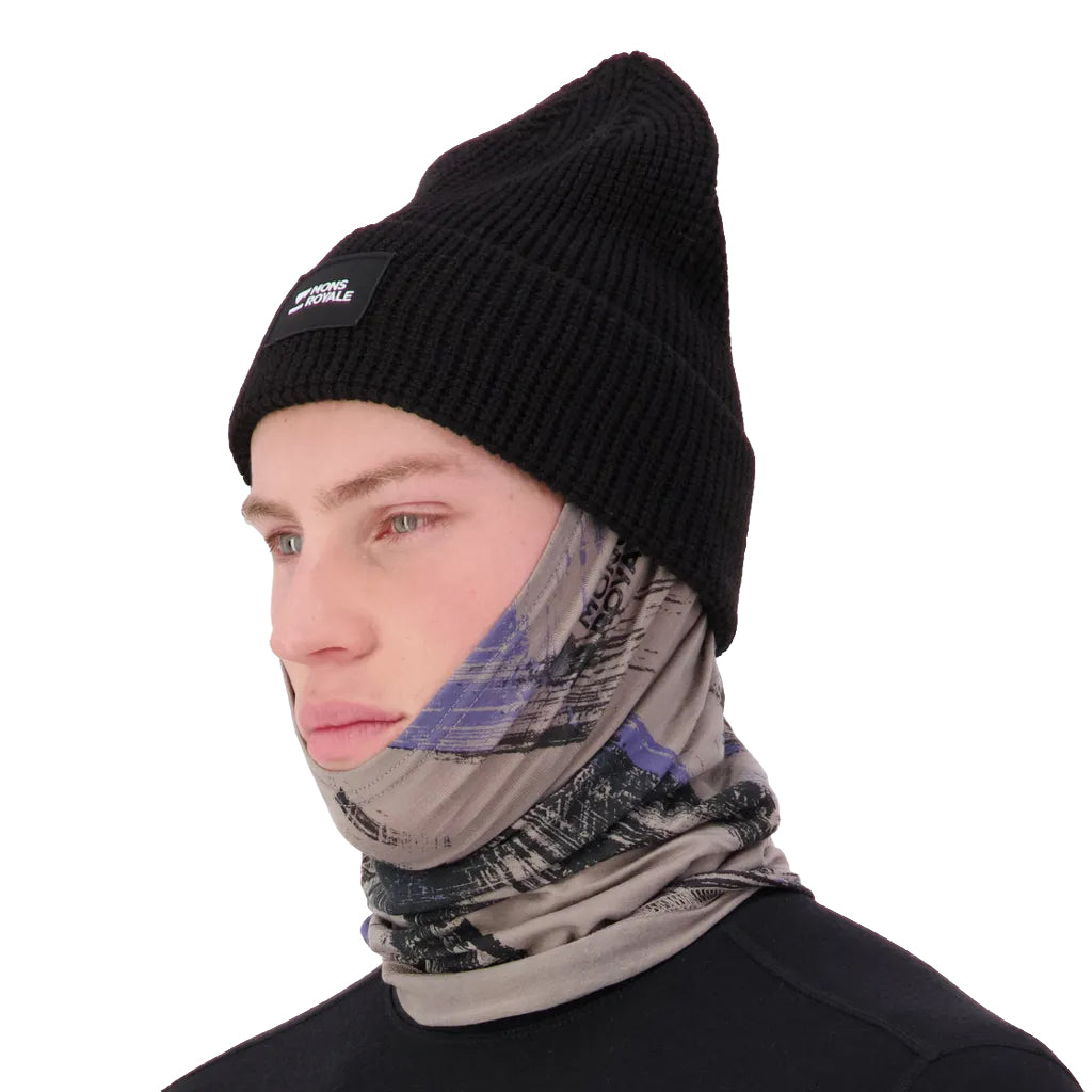 Daily Dose Merino Neckwarmer - Paintbrush Blue