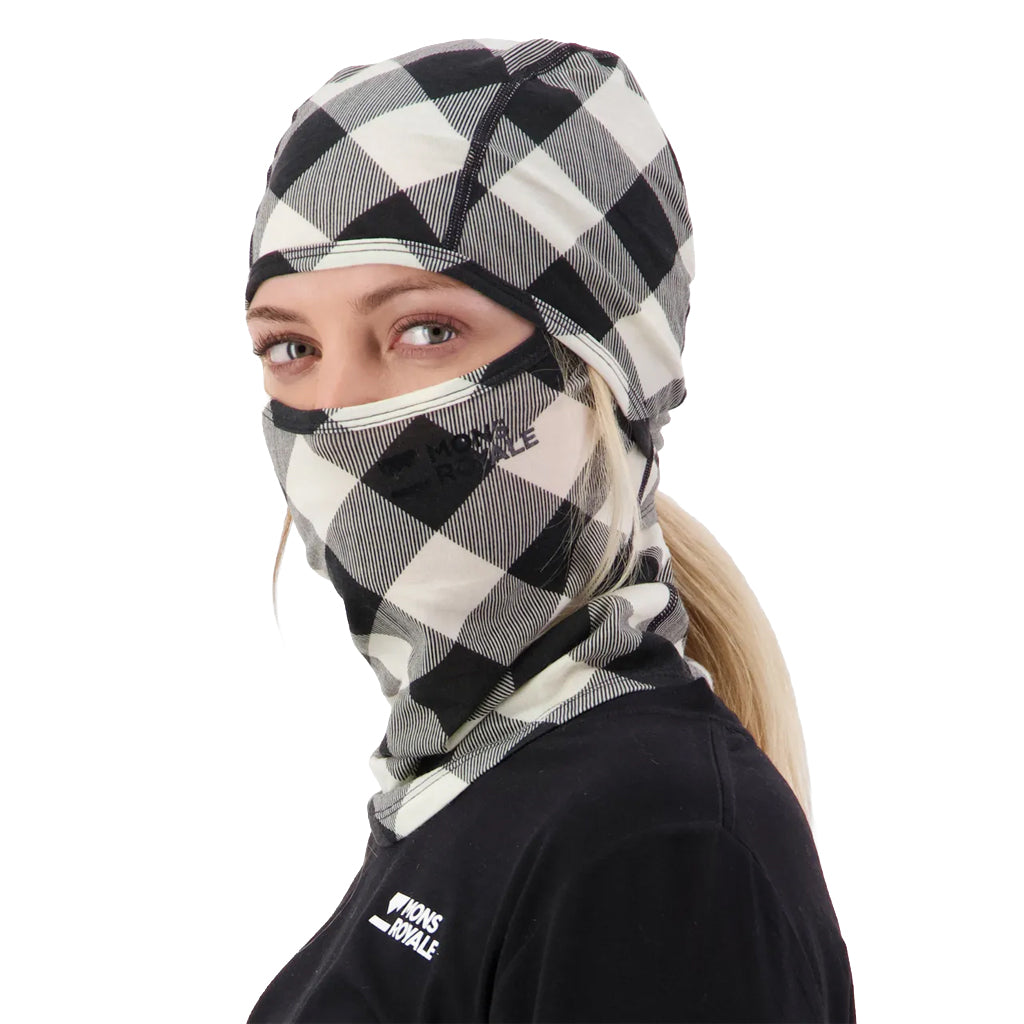 Santa Rosa Merino Balaclava - Check