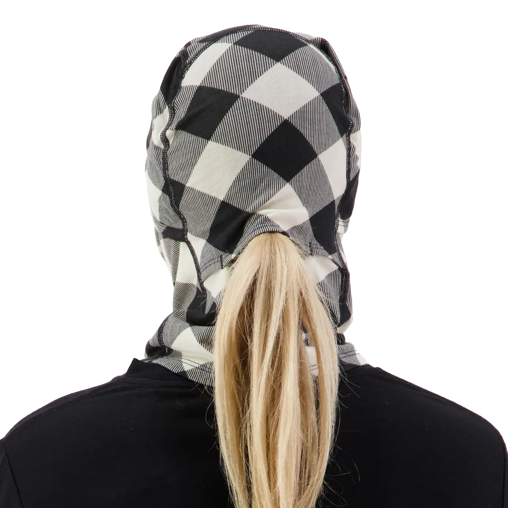 Santa Rosa Merino Balaclava - Check